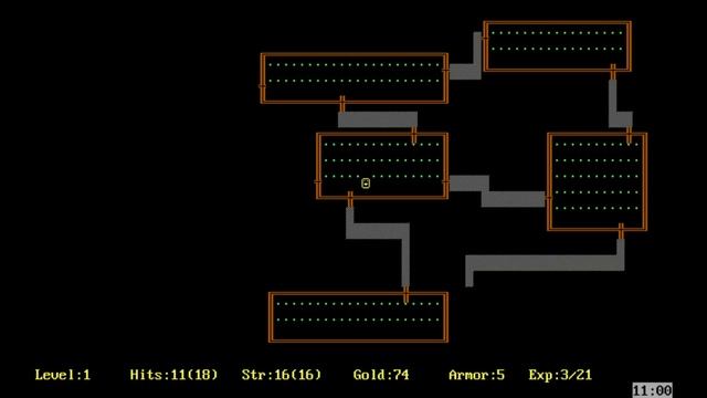 Rogue the Adventure Game: The First Rogue(like) from 1980 смотреть онлайн