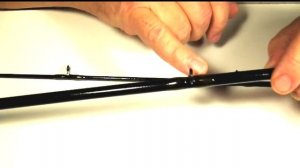 Бланк спиннинга. Микротрещины пакокрасочного покрытия.