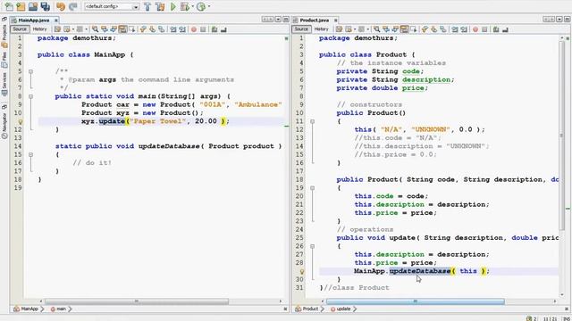 Week 09 Components of Java class Part 11 смотреть онлайн