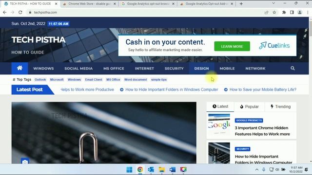 How to Disable Google Analytics Tracking from any Websites смотреть онлайн