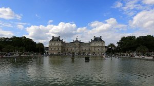 Париж, Люксембургский сад      1080 HD