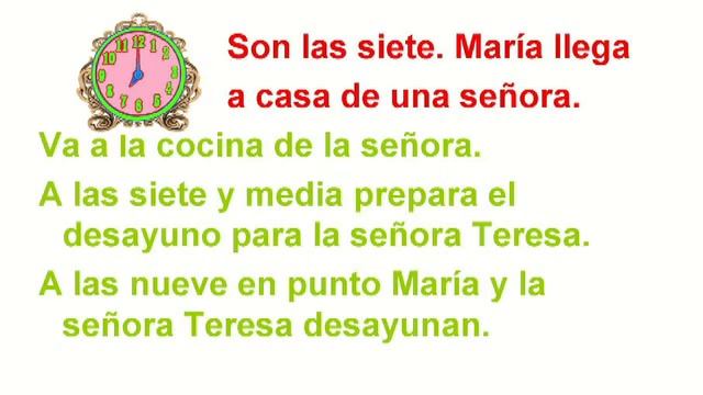 Урок 16. En la casa de la señora Teresa. смотреть онлайн