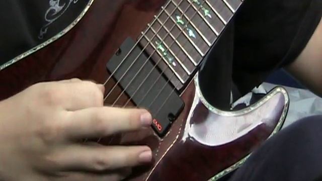 Meshuggah Bleed first 2 picking patterns played fast and slow смотреть онлайн