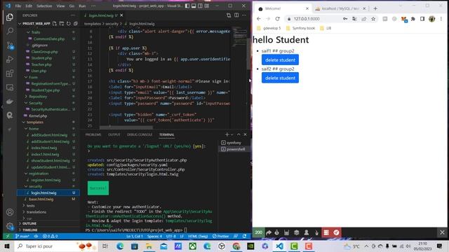Symfony 6 #24# : SECURITY (3) # make:auth смотреть онлайн