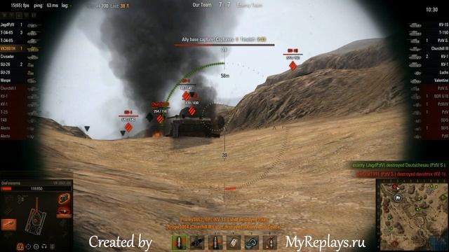 WOT: El Hallouf - VK 3601 (H) - 1 frag смотреть онлайн