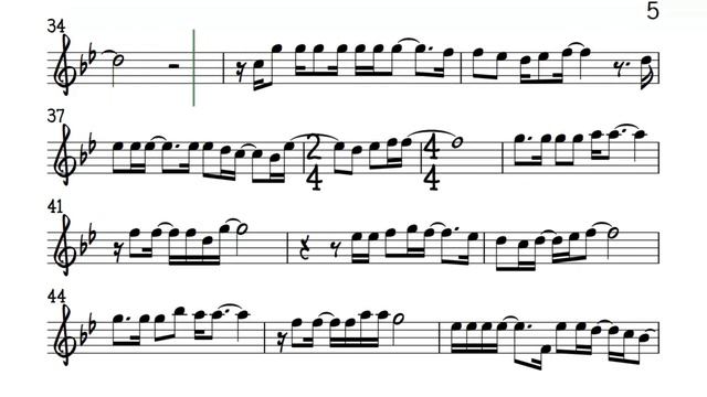 Torn Between Two Lovers Flute Violin Sheet Music Mary Macgregor Backing Track Partitura смотреть онлайн