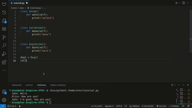 Python Class Inheritance (Classes Part 3) смотреть онлайн