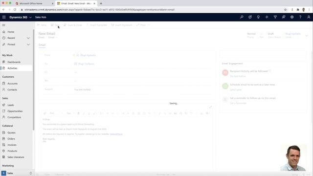 Tracking opens and clicks of Dynamics 365 emails смотреть онлайн