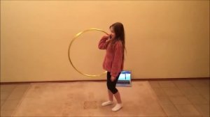 МОЯ ТРЕНИРОВКА С ОБРУЧЕМ. ЭЛЕМЕНТЫ И МАСТЕРСТВО