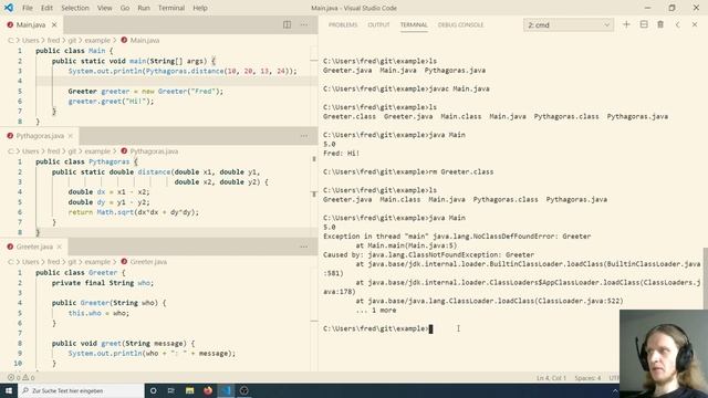 Java classpath tutorial (ClassLoader, NoClassDefFoundError, JVM, javac, javap -c, java -cp, jar cvf смотреть онлайн