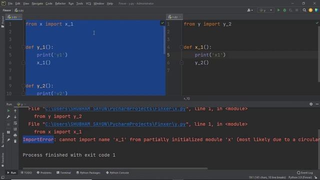 How to Fix : “ImportError: Cannot import name X” in Python? смотреть онлайн