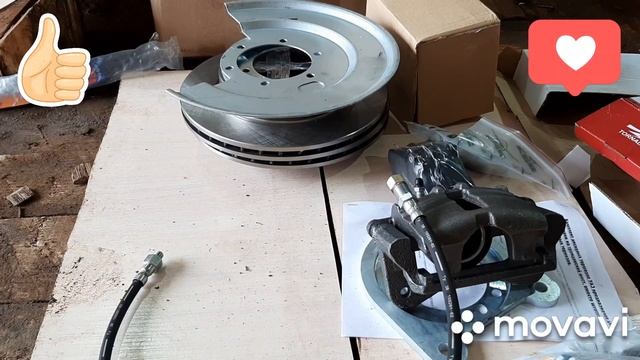 ПОКУПКА ДИСКОВЫХ ТОРМОЗОВ, НА УАЗ 3303 смотреть онлайн