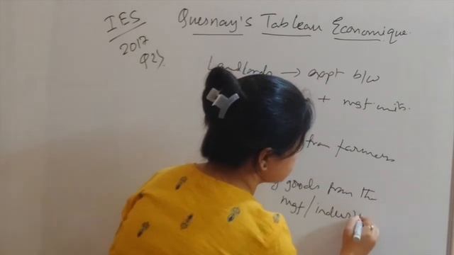 21. QUESNAY'S TABLEAU ECONOMIQUE | Physiocratic School | IES | UGC-NET | Economics(H) [ in HINDI ] смотреть онлайн