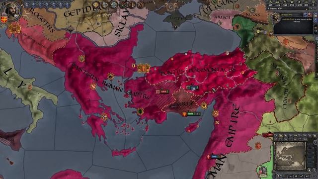 Crusader Kings 2: Let's Go, Justinian! (WtWSMS) Ep 1! смотреть онлайн