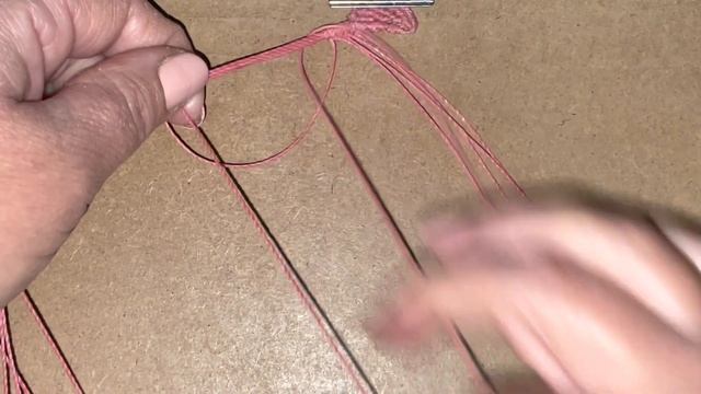 Como hacer una Rosa en Relieve (3D) con una tira en Macramé ??? смотреть онлайн