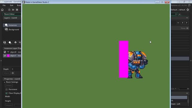 Game maker Studio 2 - Basic movement - no coding. (Collision) Dnd Drag and drop смотреть онлайн