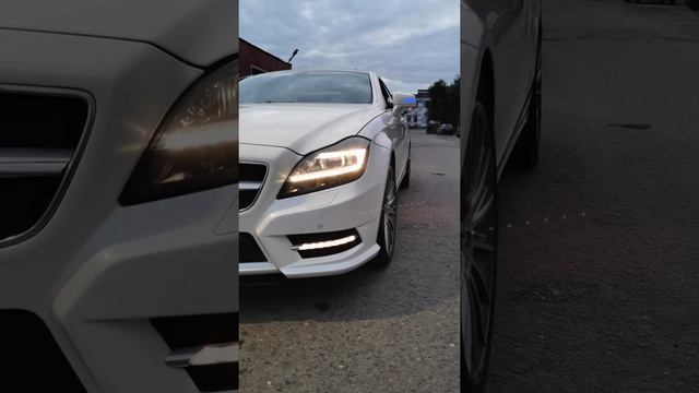 Mercedes CLS 218 динамический поворотник смотреть онлайн