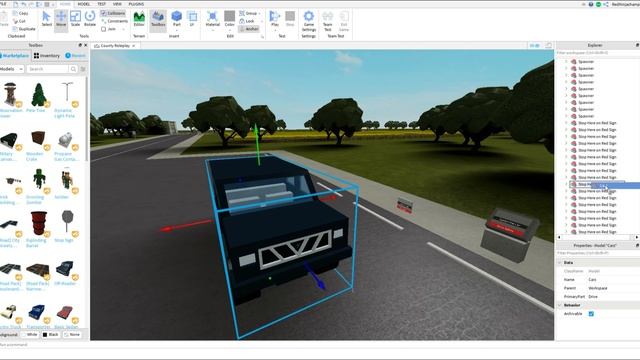 How to make Car Spawners | Roblox Studio 2019 смотреть онлайн