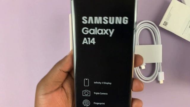 Samsung Galaxy A14 Unboxing - Charging Adapter In The Box?