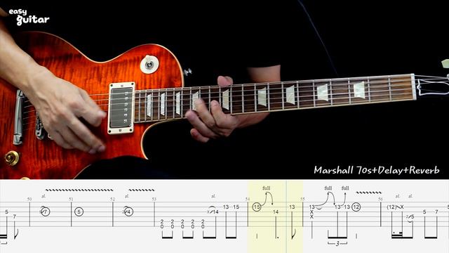 Gary Moore - One Day Guitar Lesson With Tab (Slow Tempo) смотреть онлайн
