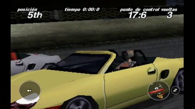 Porsche Challenge | Gameplay | PS1 смотреть онлайн