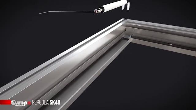 EUROPA Pergola SK40 construction details смотреть онлайн