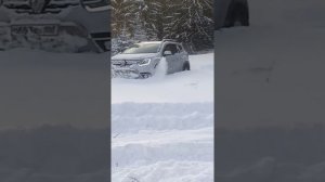 Новый Рено Дастер 2021 дизель по снегу