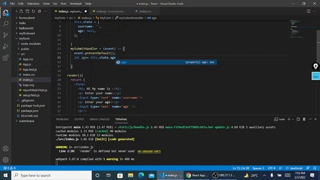 React js Component Properties State Demo | Code demo | ReactJs смотреть онлайн