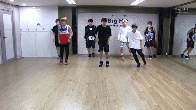 Танцевальная практика bts- Danger. смотреть онлайн