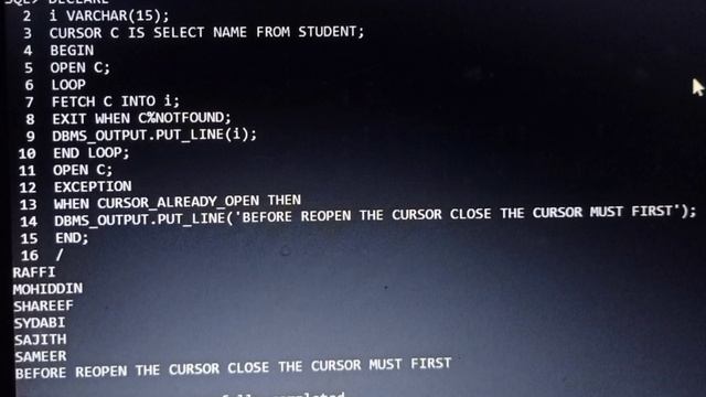 Different types of exceptions in Oracle pl-sql part - 2 @shaikmdraffi88 смотреть онлайн