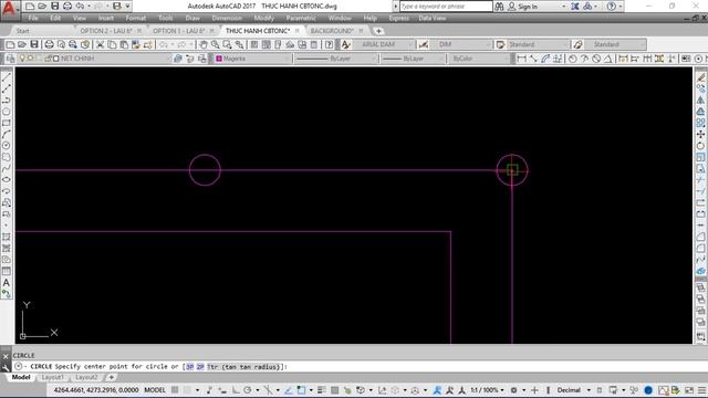 Thực hành vẽ AutoCAD 2D | Bài tập 24 смотреть онлайн