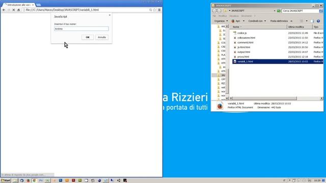 JavaScript Base - 3.1 - Introduzione alle variabili смотреть онлайн