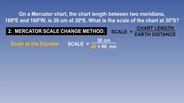 055 ATPL Training General Navigation #55 Normal Mercator Scale Part 2 смотреть онлайн