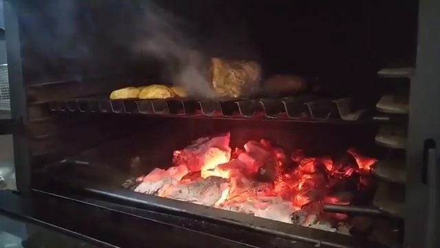 Картофель-гриль с мясом-гриль - приготовление в печи PIRA, рифленая поверхность_ROVABO смотреть онлайн