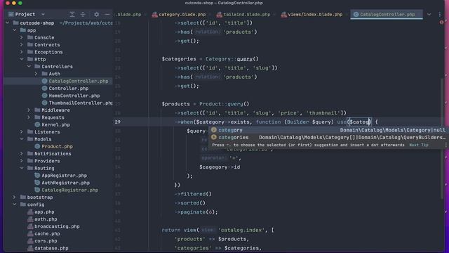 Фильтры, Laravel Scout, full text поиск. Курс интернет магазин на Laravel. Этап 5. смотреть онлайн