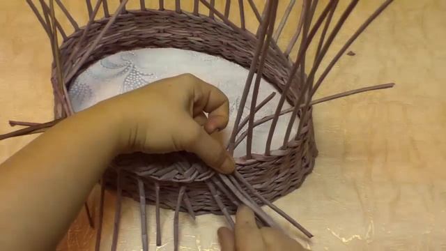 Basketry. Braid-type of edging. Part 10. смотреть онлайн