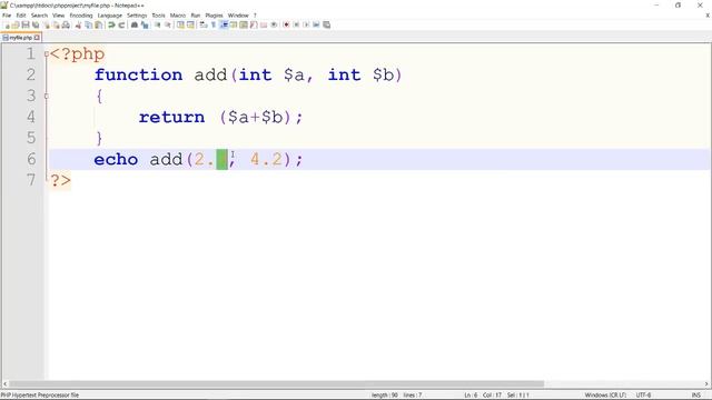 Type Declaration in PHP (Hindi) смотреть онлайн