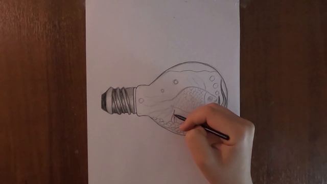Как нарисовать рыбу в аквариуме / Лёгкий рисунок смотреть онлайн