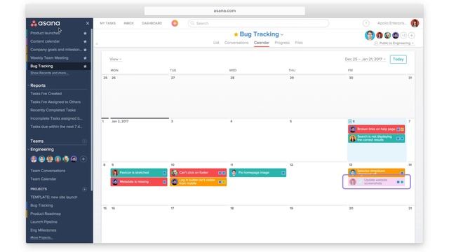 How to Asana: Planning with Asana calendar смотреть онлайн