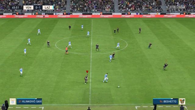 VENEZIA 1-3 SS LAZIO (LATIUM) FIFA23CALCIOSERIEASIMMATCH MATCHDAY 19 21-22