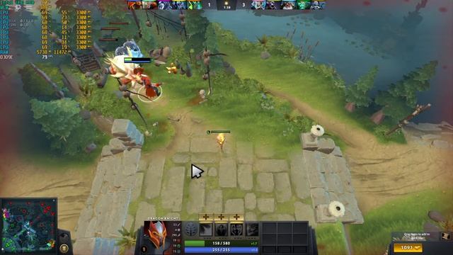 Dota 2 on Intel HD Graphics(Intel UHD Graphics 620)/Thinkpad L480 смотреть онлайн