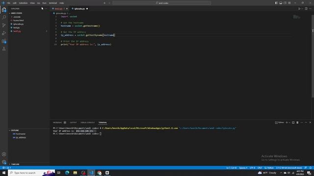 see your ip addres using python смотреть онлайн