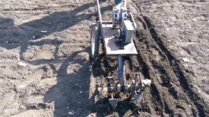 Самодельный электрокультиватор с двигателем от стиральной машины.