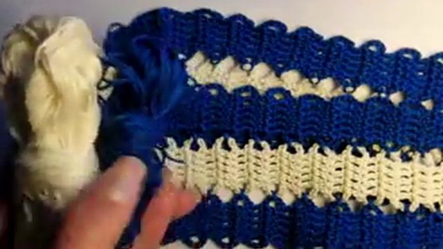 0. Как связать шарф, образец, материалы.avi смотреть онлайн