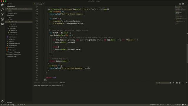 Going Walkabout - EP15 Firebase function and Firestore triggers смотреть онлайн