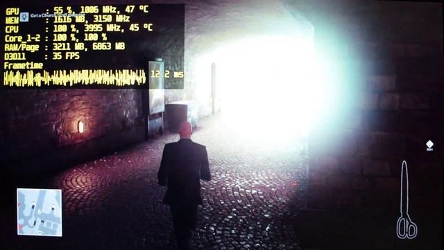HITMAN on Core 2 Duo E8400 + 4GB RAM - Can It Run? смотреть онлайн