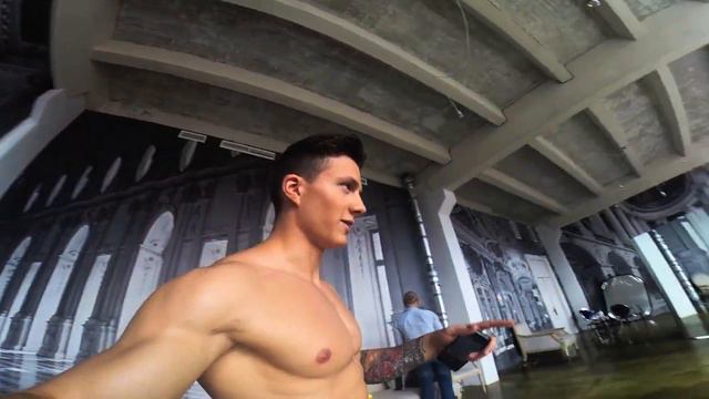 Sasha Kosmos: съемка для Dunaevsky Underwear смотреть онлайн