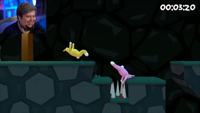 НЕПРОХОДИМЫЙ УГАР НА ВЕБКУ в игре Super Bunny Man смотреть онлайн