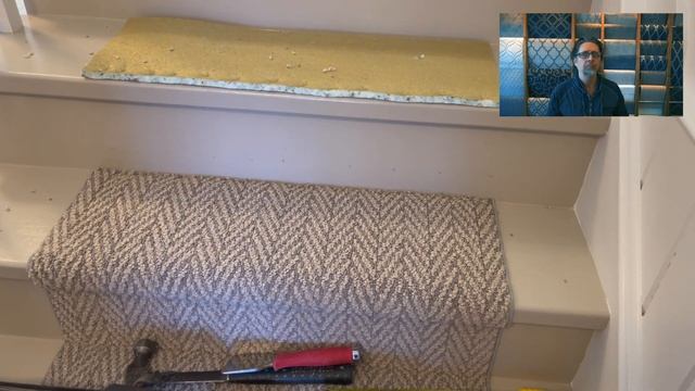 Modern Farmhouse Stair Runner Install DIY How-To | Full Tutorial смотреть онлайн