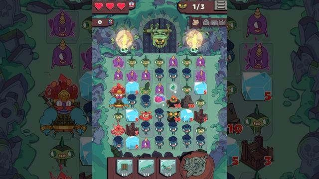 Grindstone: Guano Grotto Levels 1 2 3 Walkthrough & Apple Arcade iOS Gameplay (by Capybara Games) смотреть онлайн